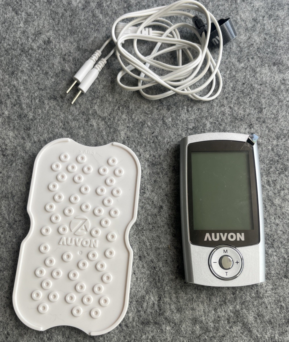 AUVON Rechargeable TENS Unit Muscle Stimulator Massager EMS Device AS1080